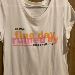 NEVER WORN!! Super cute oversized tee